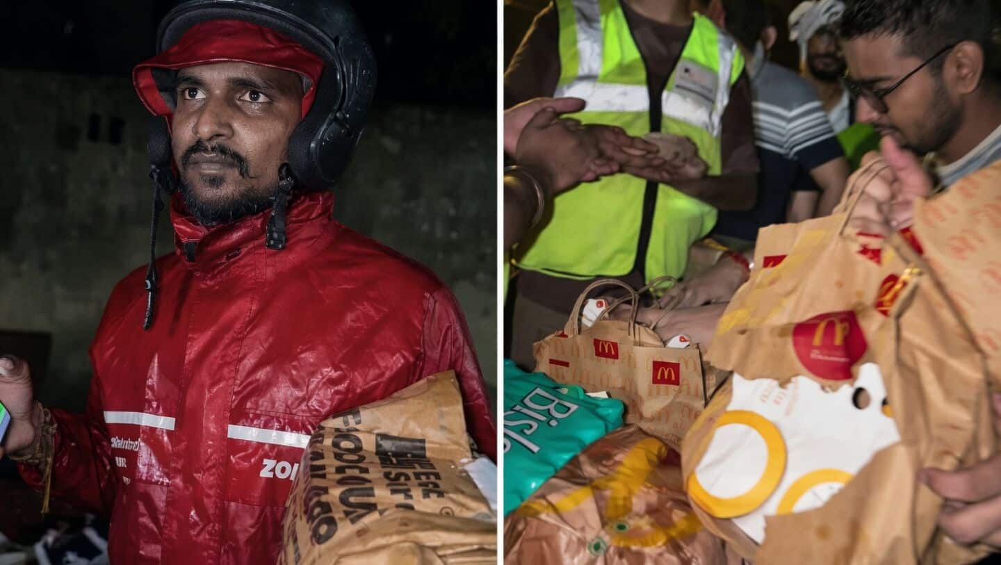 Anuj Rawat's Zomato order feeds NEET-UG protesters at Jantar Mantar