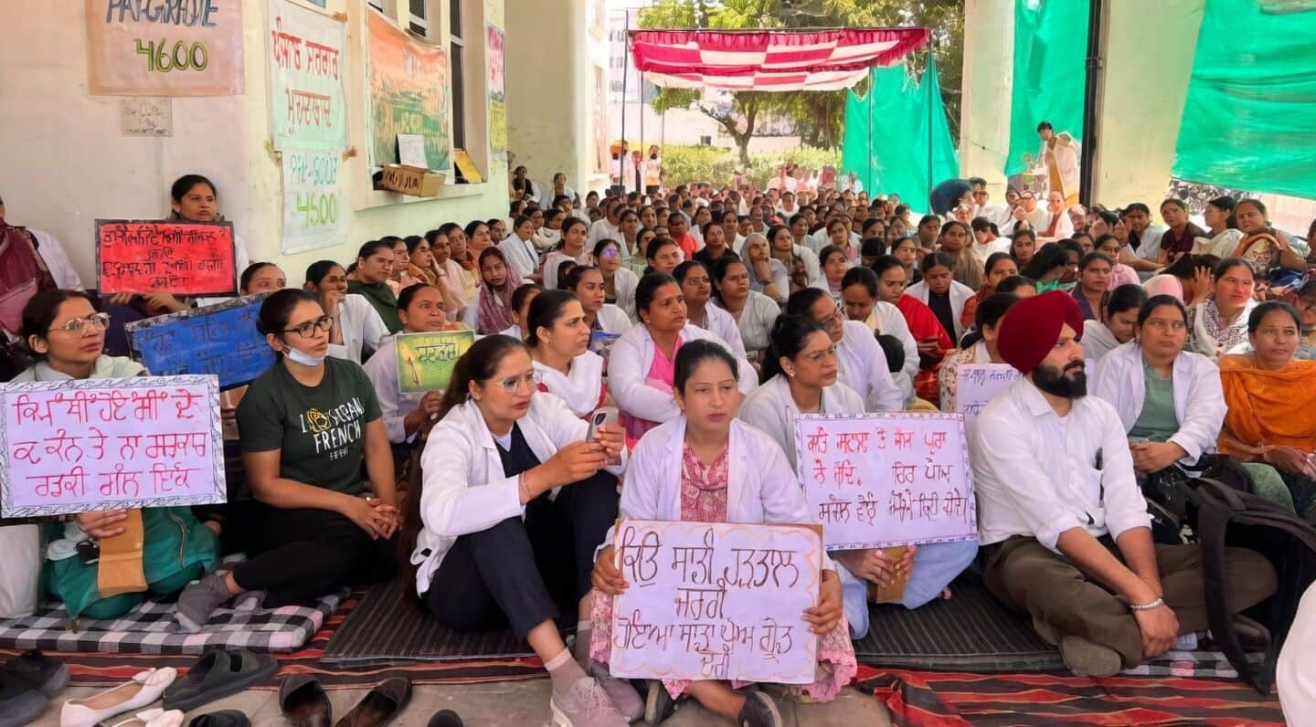 Punjab Health Minister enforces no-work no-pay while students cover nurses