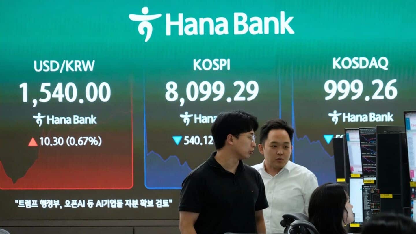 Japan's Nikkei 225 hits record, rises 2% as Kospi gains
