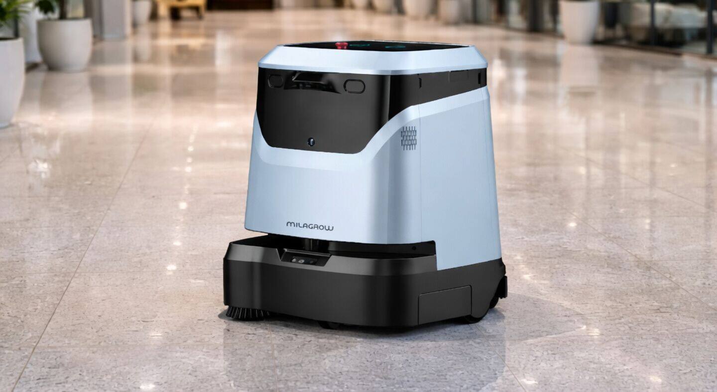 This robot can clean your entire office without a break