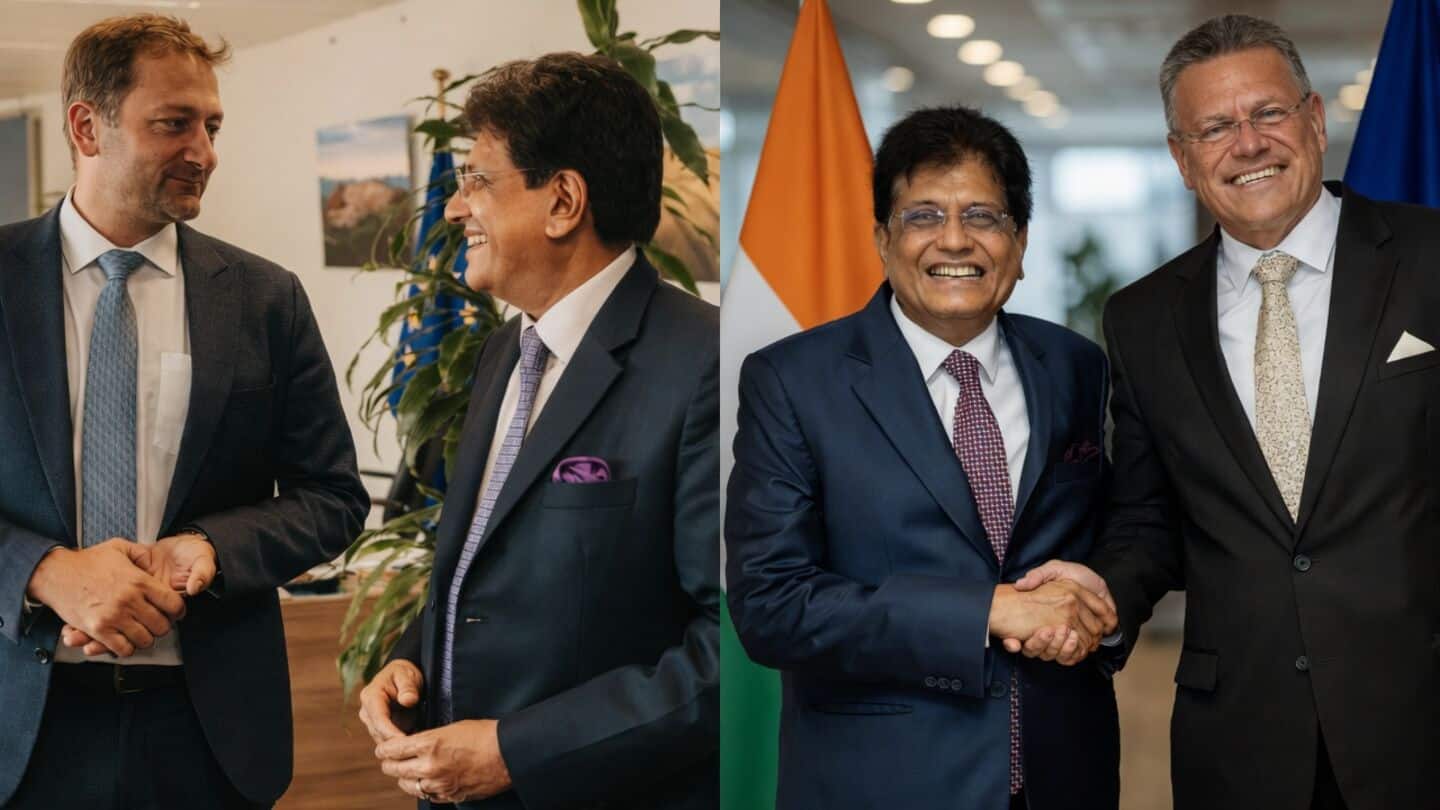 Piyush Goyal seeks FTA rollout by 2027 in Brussels
