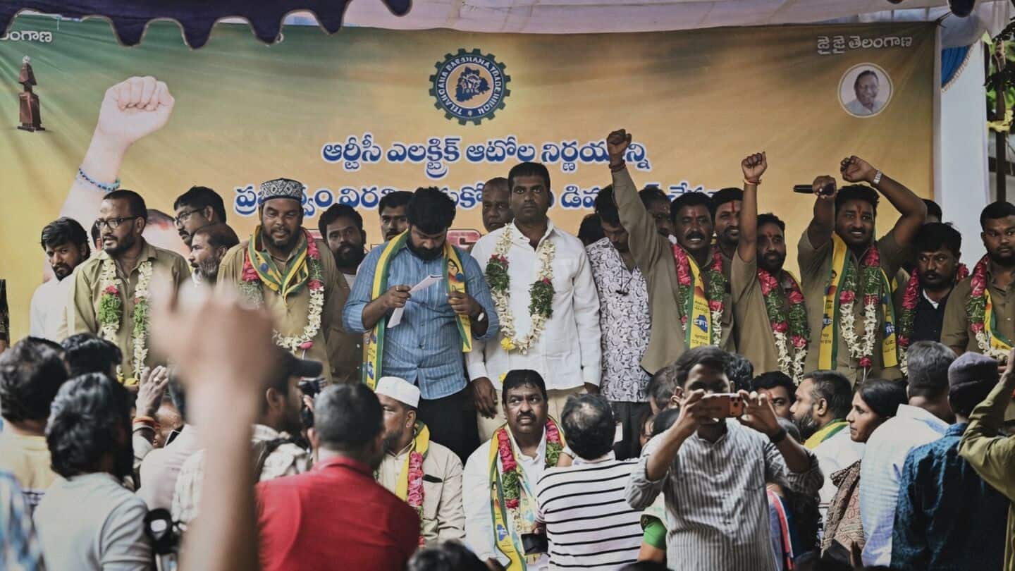 Telangana auto drivers call off strike after meeting Ponnam Prabhakar