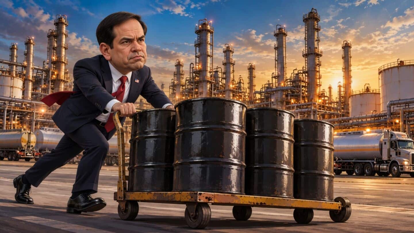 Marco Rubio visits India to ease US diesel crunch