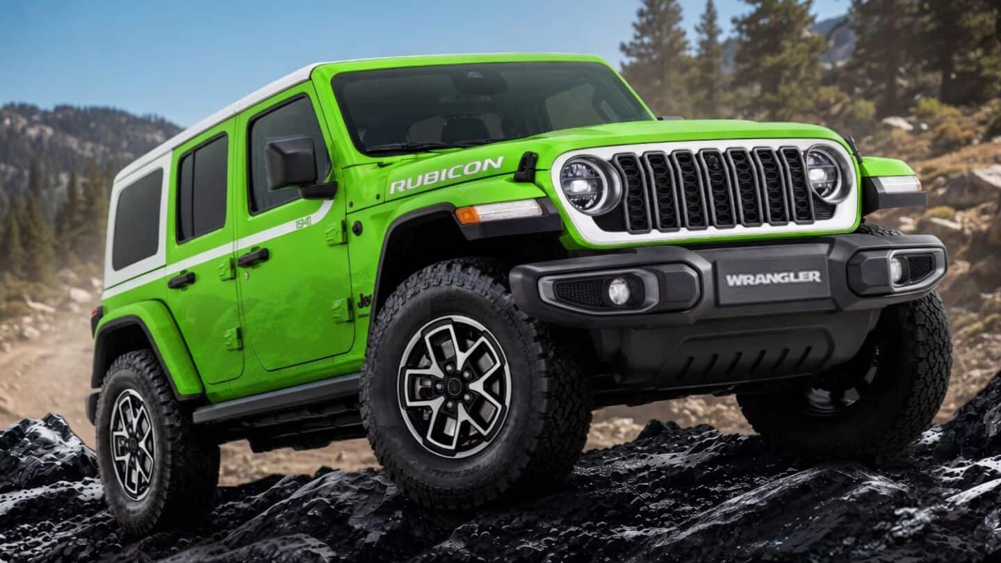 Jeep launches Wrangler Whitecap Mojito in India 73.55L sells out