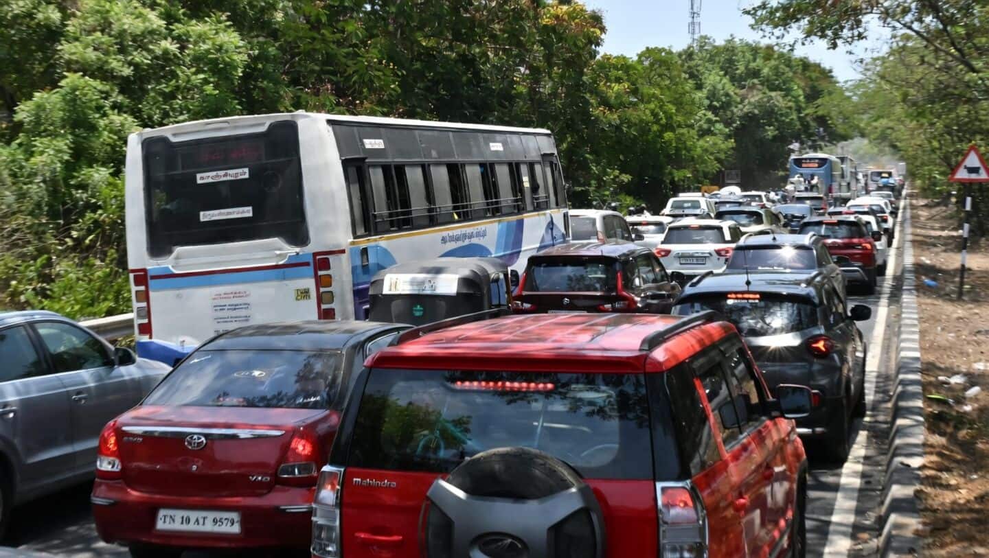 Chennai voters stranded by major bus shortage on election day