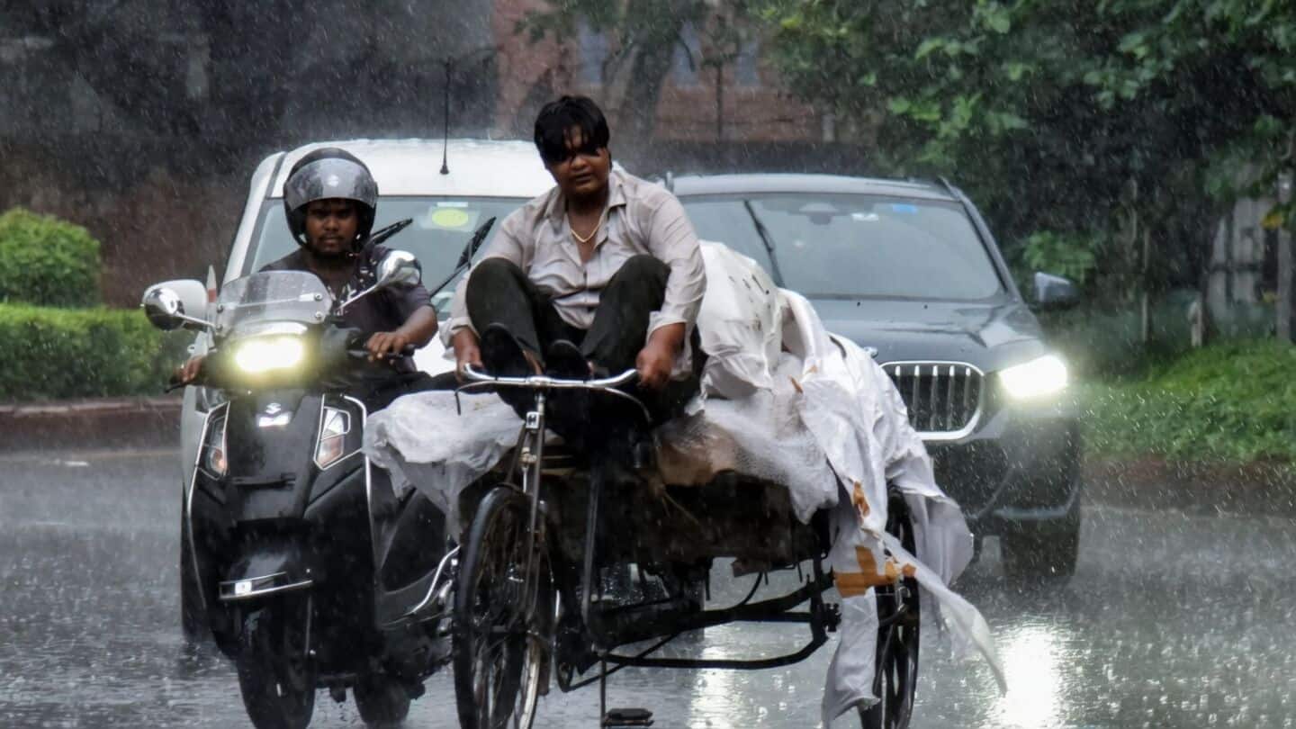 IMD warns Monday: heavy rain and storms in Delhi, Punjab