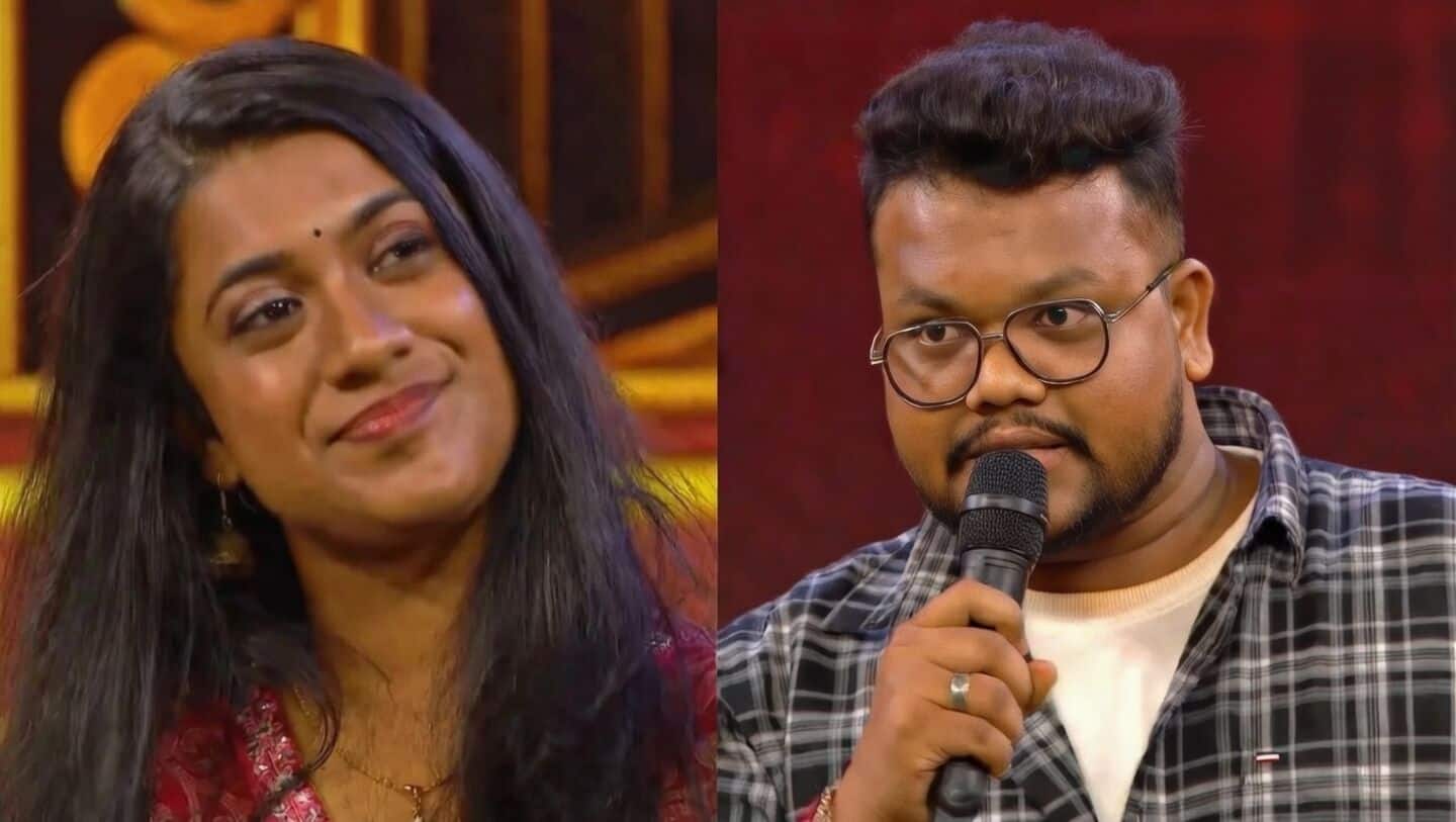 'Star Singer' eliminates contestants Gowtham and Pavithra after low scores