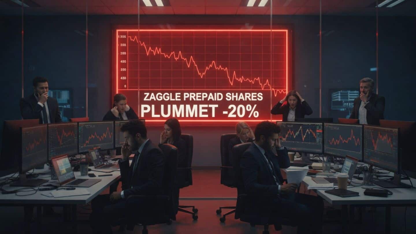 Zaggle Prepaid stock falls 20% after Q1 FY27 profit slide