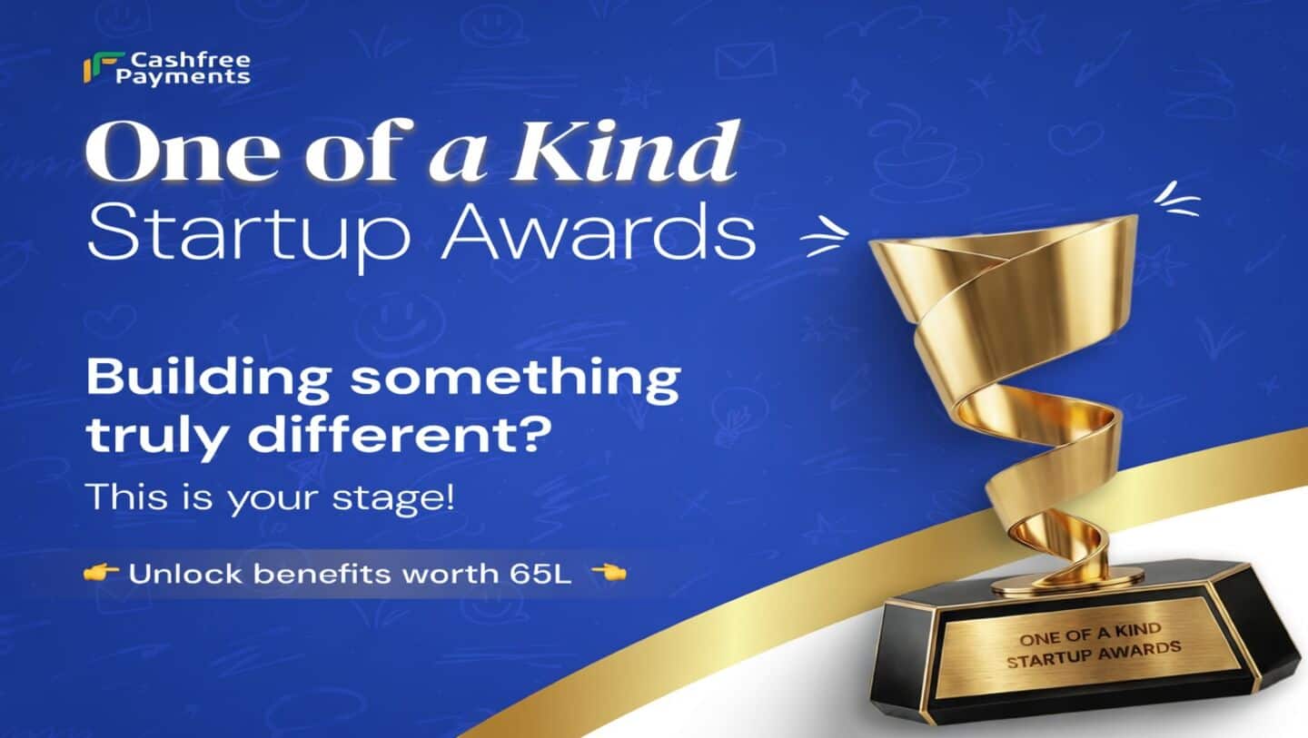 Cashfree Payments and The Economic Times launch Startup Awards 2026