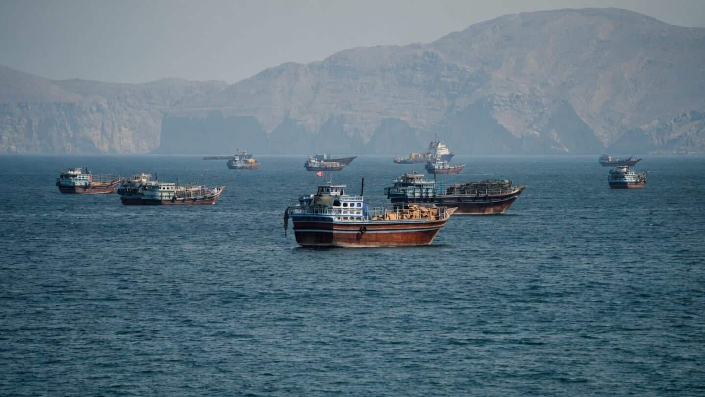 Two ships hit in Strait of Hormuz amid IRGC warning