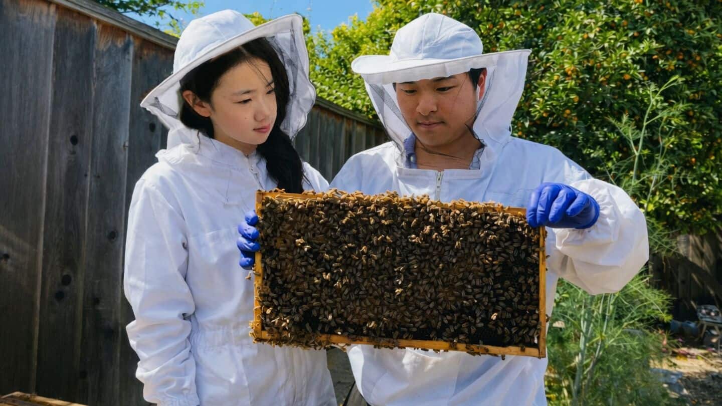 Ethan Liang and Rory Hu built BeeGuard AI for honeybees