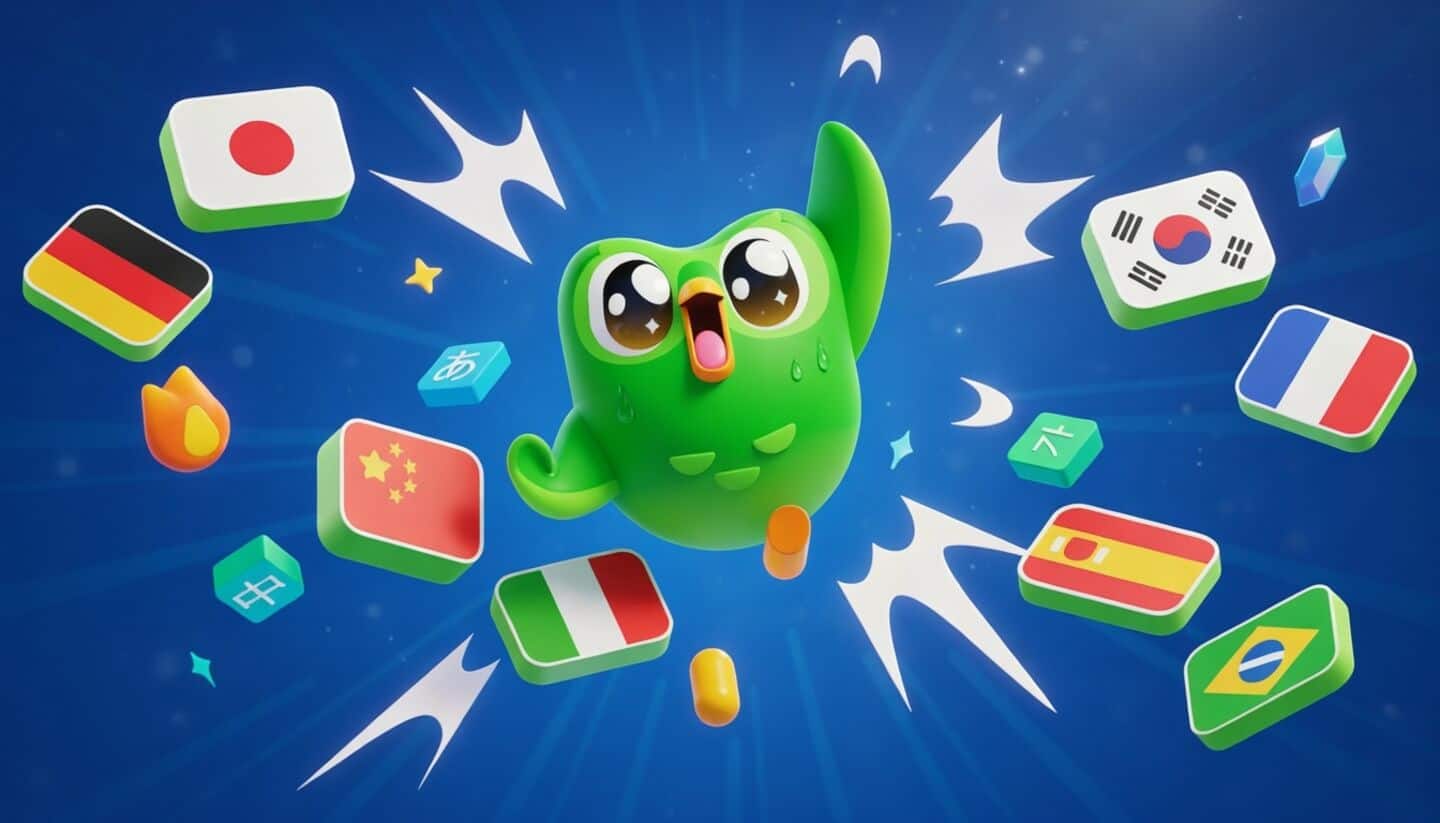 Duolingo offers free advanced B2 courses in 9 languages