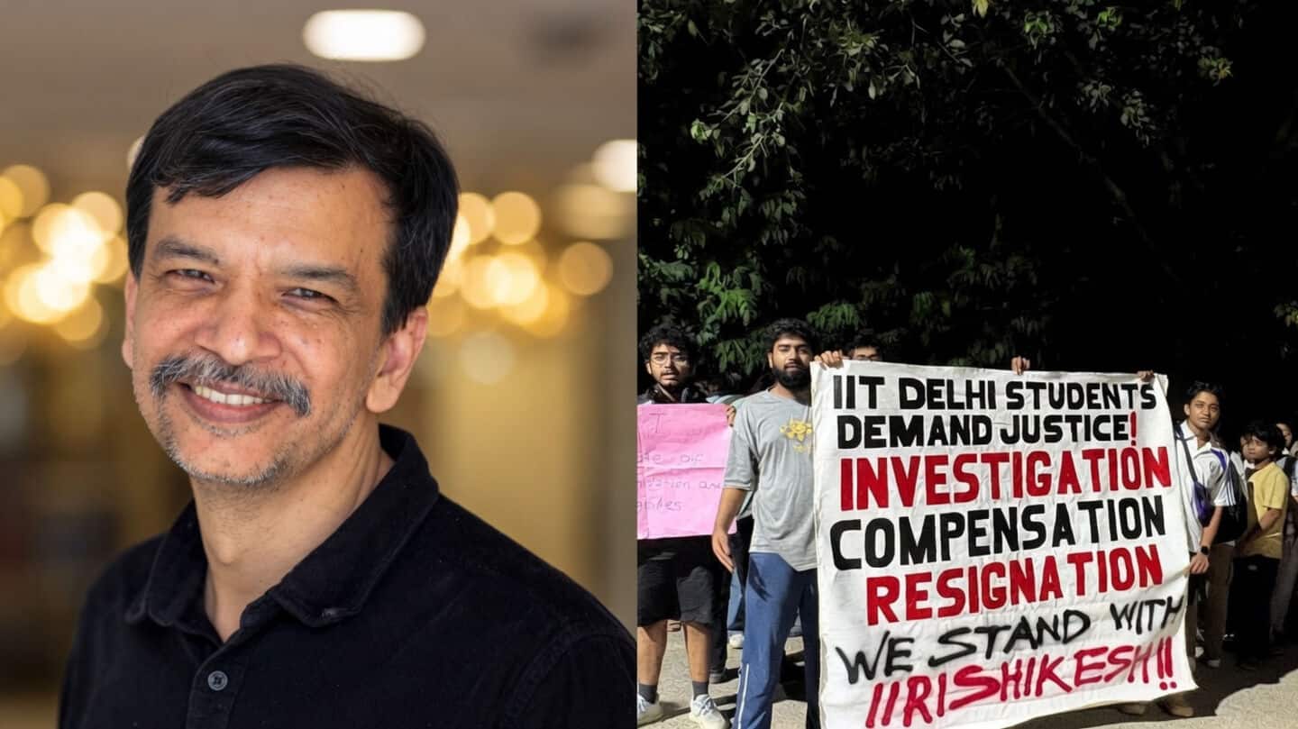 IIT Delhi students hold late-night protests after student Rishikesh's death