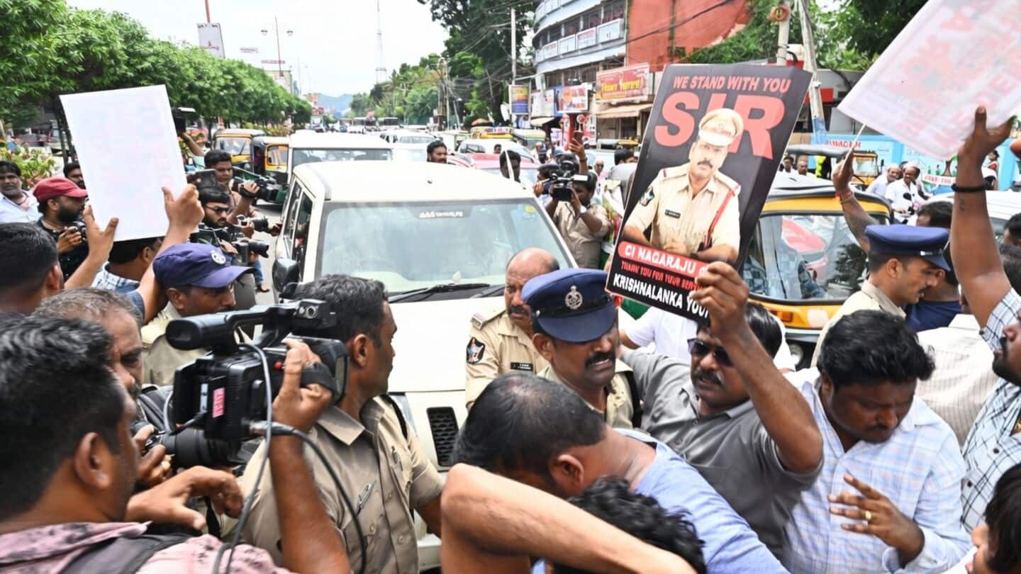 SIT arrests Krishnalanka inspector SSVV Nagaraju over suspected custodial death