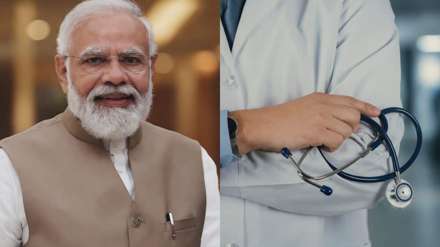 PM Modi calls doctors backbone on National Doctors's Day