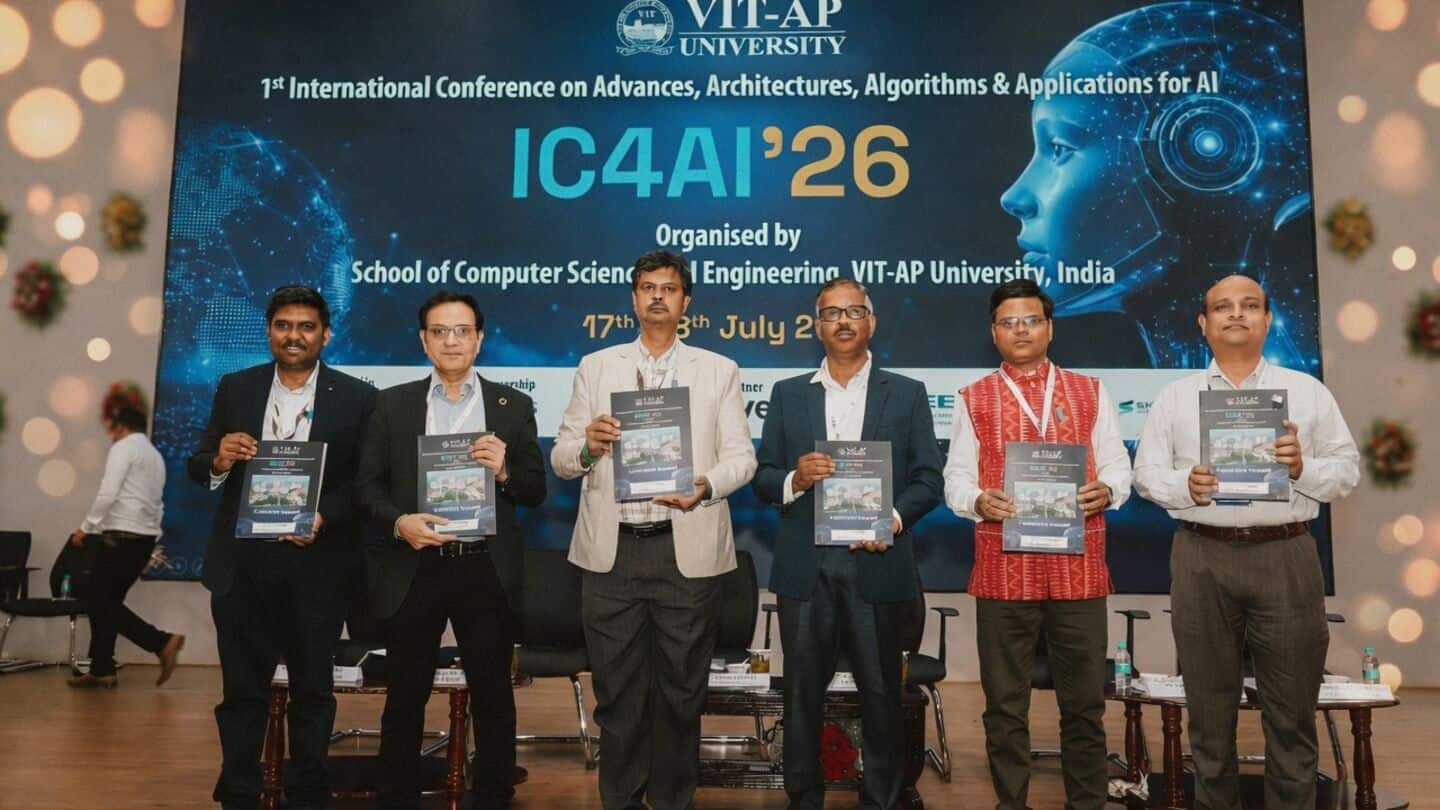 VIT-AP University hosts AI conference, Accenture keynote urges responsible AI