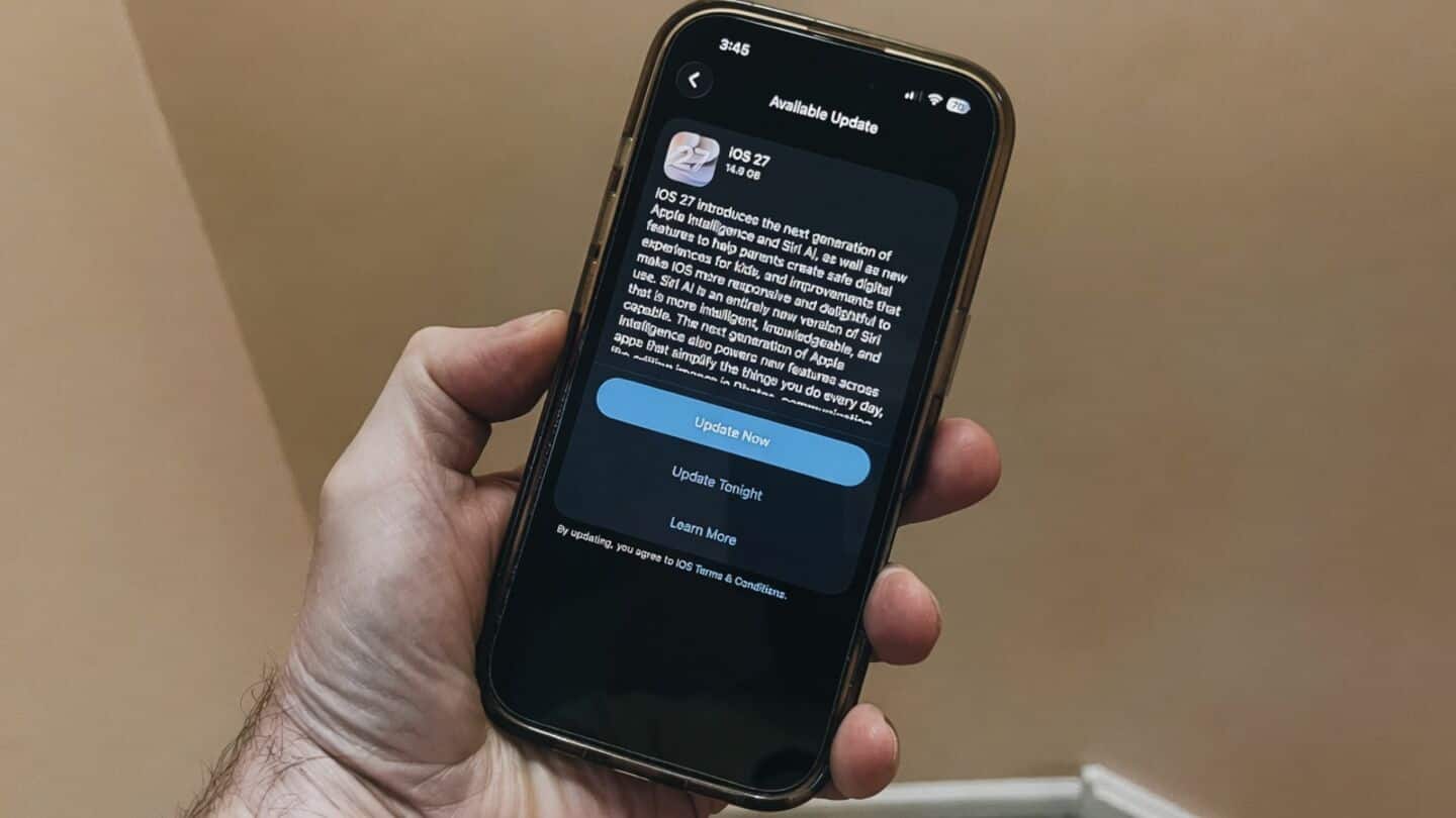 Apple releases iOS 27 with ChatGPT-style Siri and photo tools