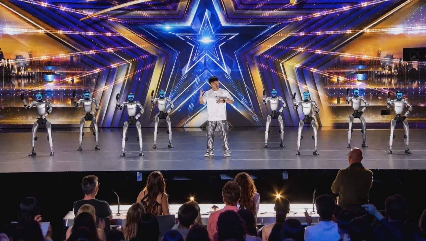 Unitree's humanoid robots and Wu wow 'America's Got Talent' judges