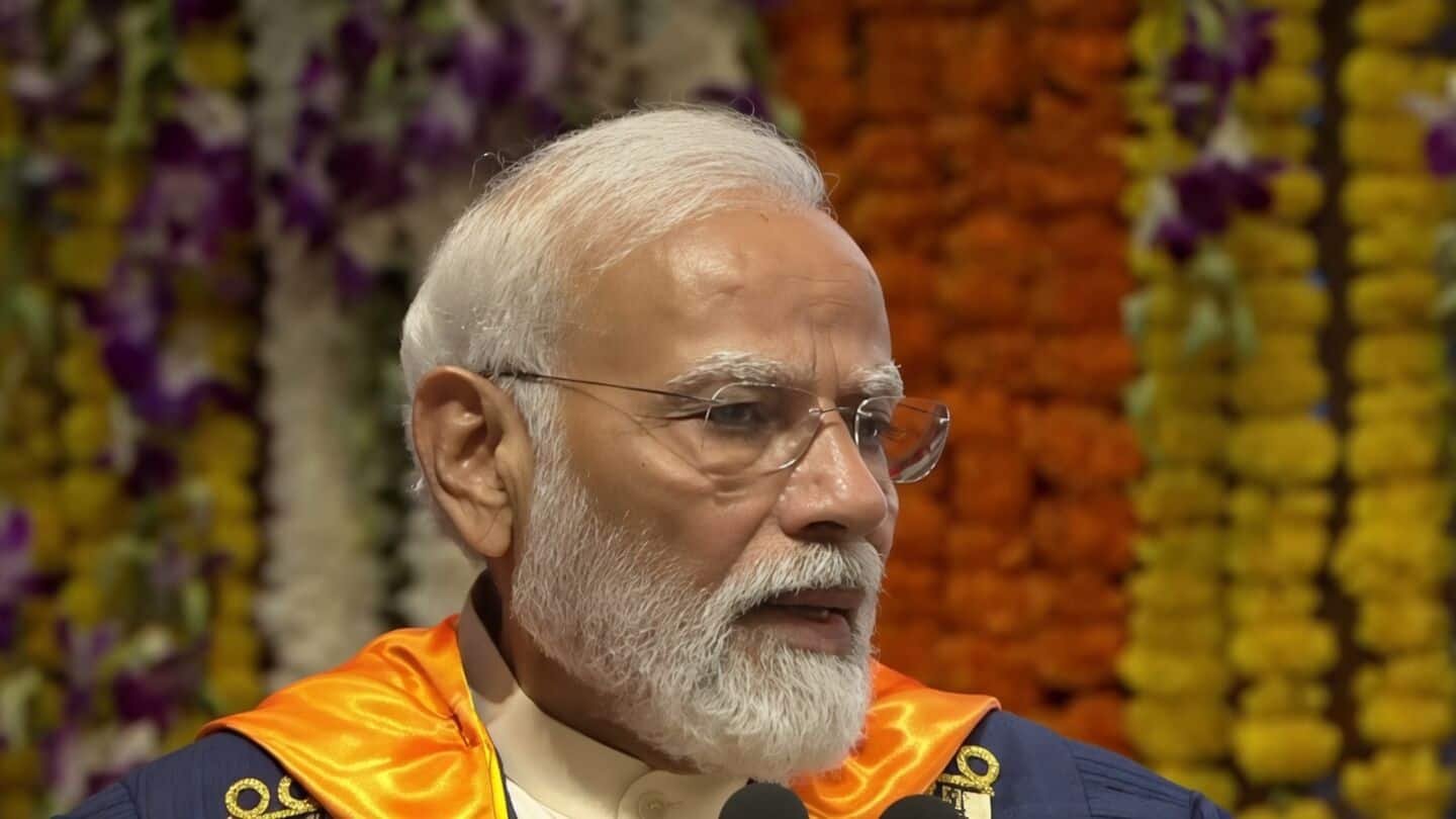 IIT Delhi convocation: Prime Minister Modi urges more women medalists