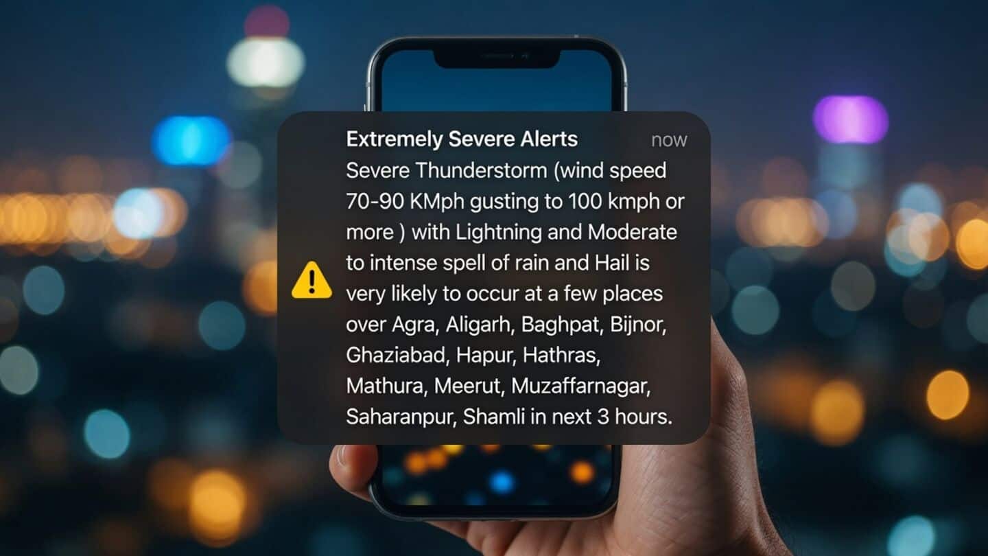 Weather agencies issue extremely severe weather warning for Uttar Pradesh