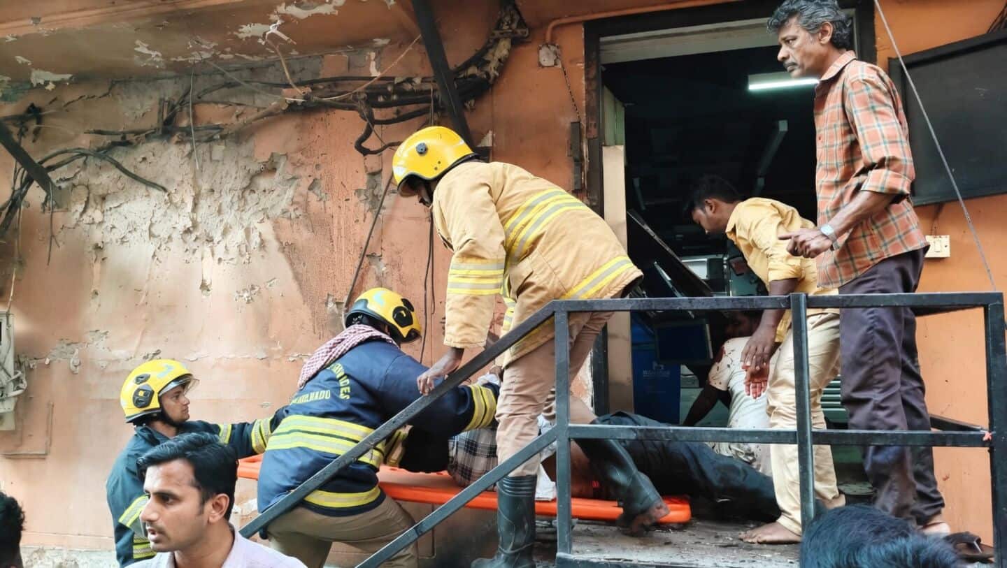 Thanjavur fried chicken outlet gas blast kills 1, injures 5
