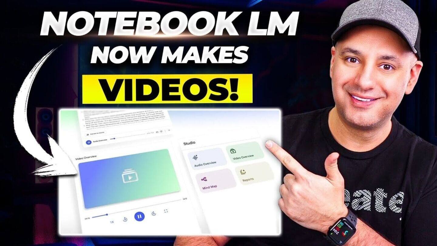 NotebookLM can now turn your docs into narrated video presentations
