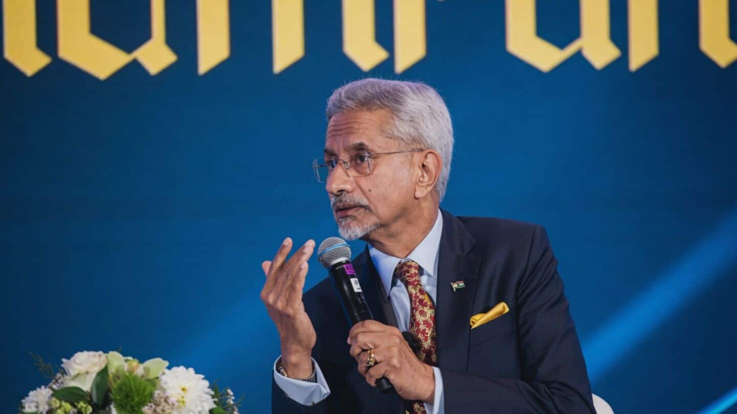S. Jaishankar rebukes Pakistani journalist at UN over terrorism claim