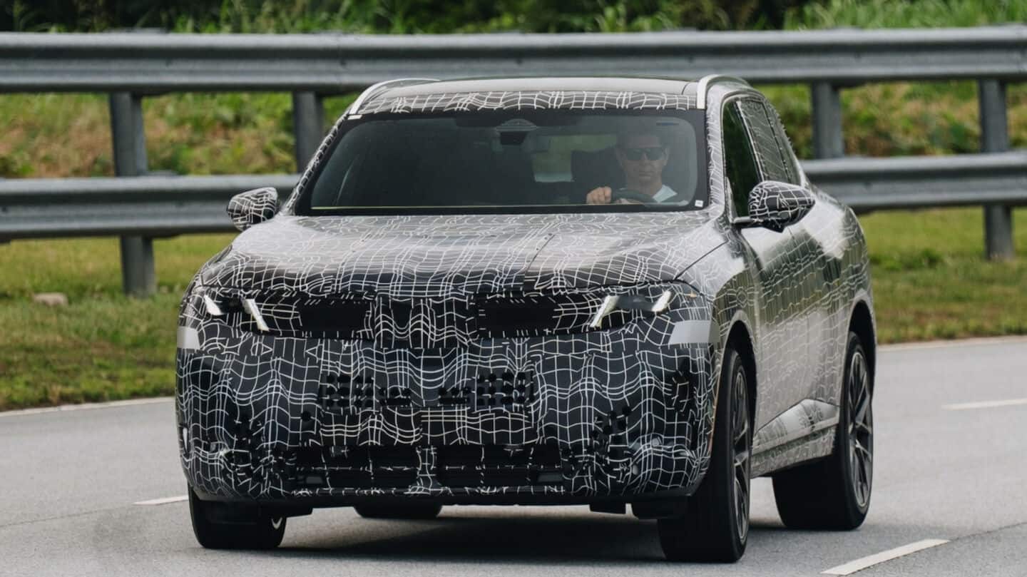 BMW's 1st all-electric iX5 due early 2027 with 572hp