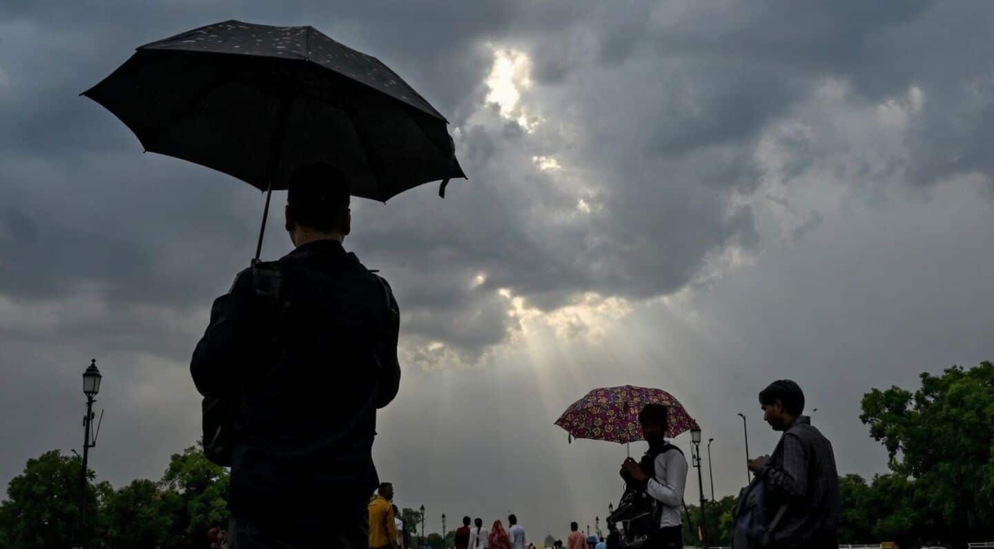 Western disturbance cools Delhi with rain and cloud cover