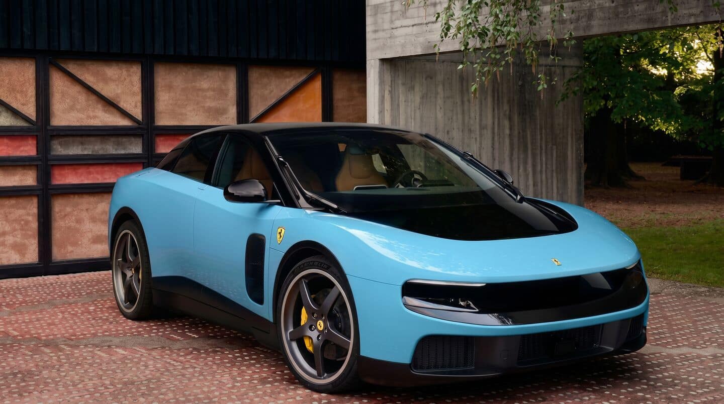 Ferrari stock falls after unveiling ₹6.13cr Luce electric sedan