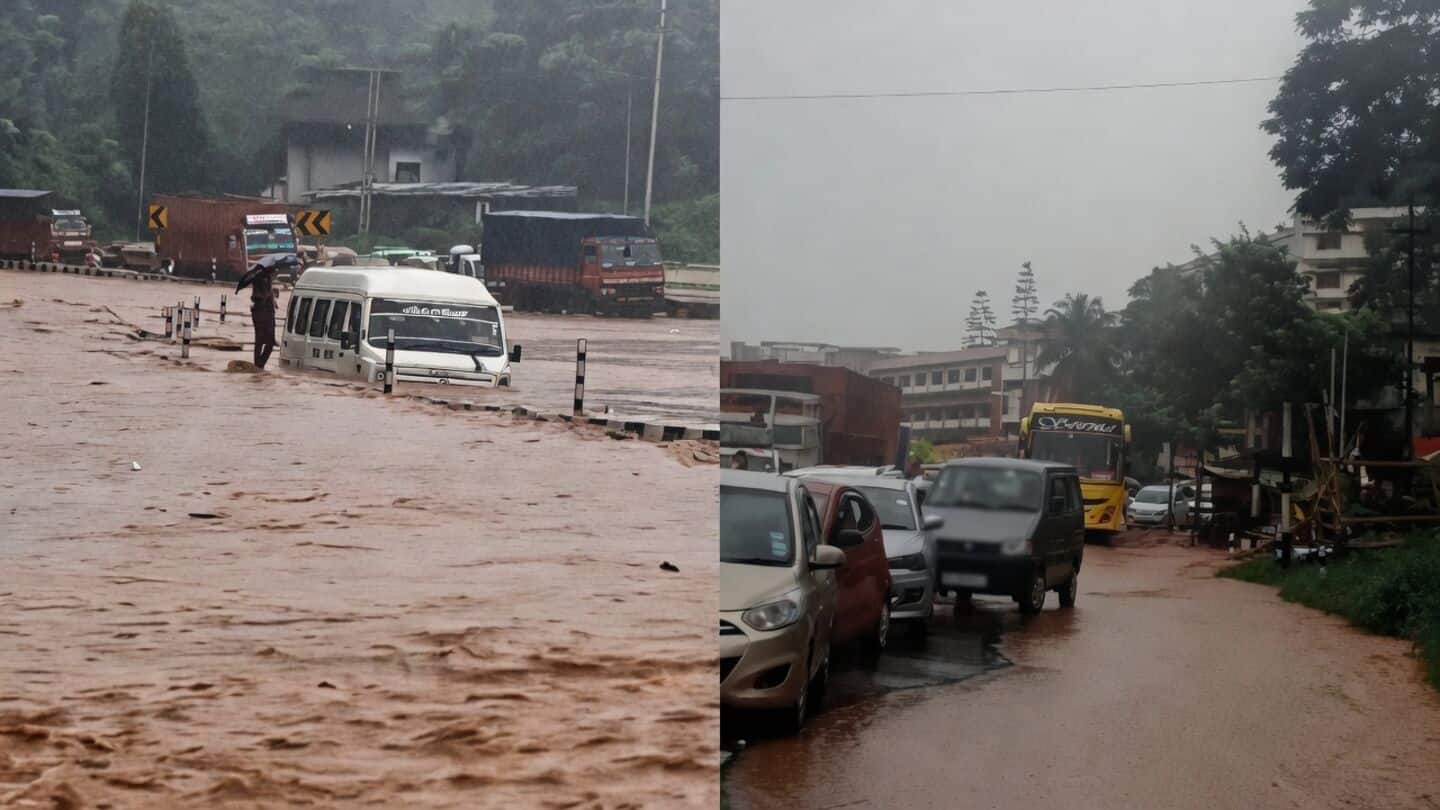 Guwahati flooded after 2 days' rain, Jorabat landslide blocks NH-27