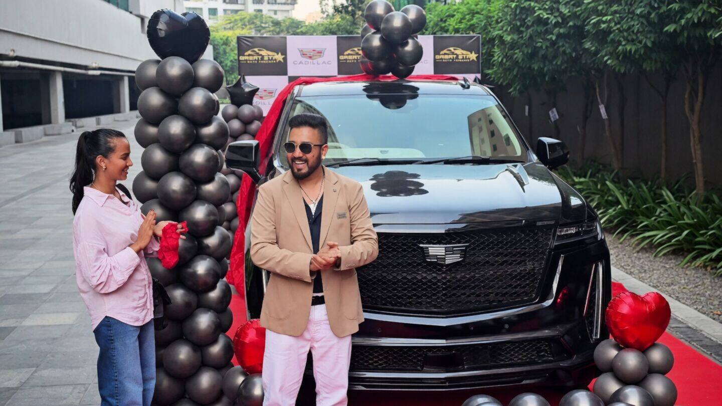 Singh adds super-rare ₹5cr Cadillac Escalade in Mehndi's Instagram post