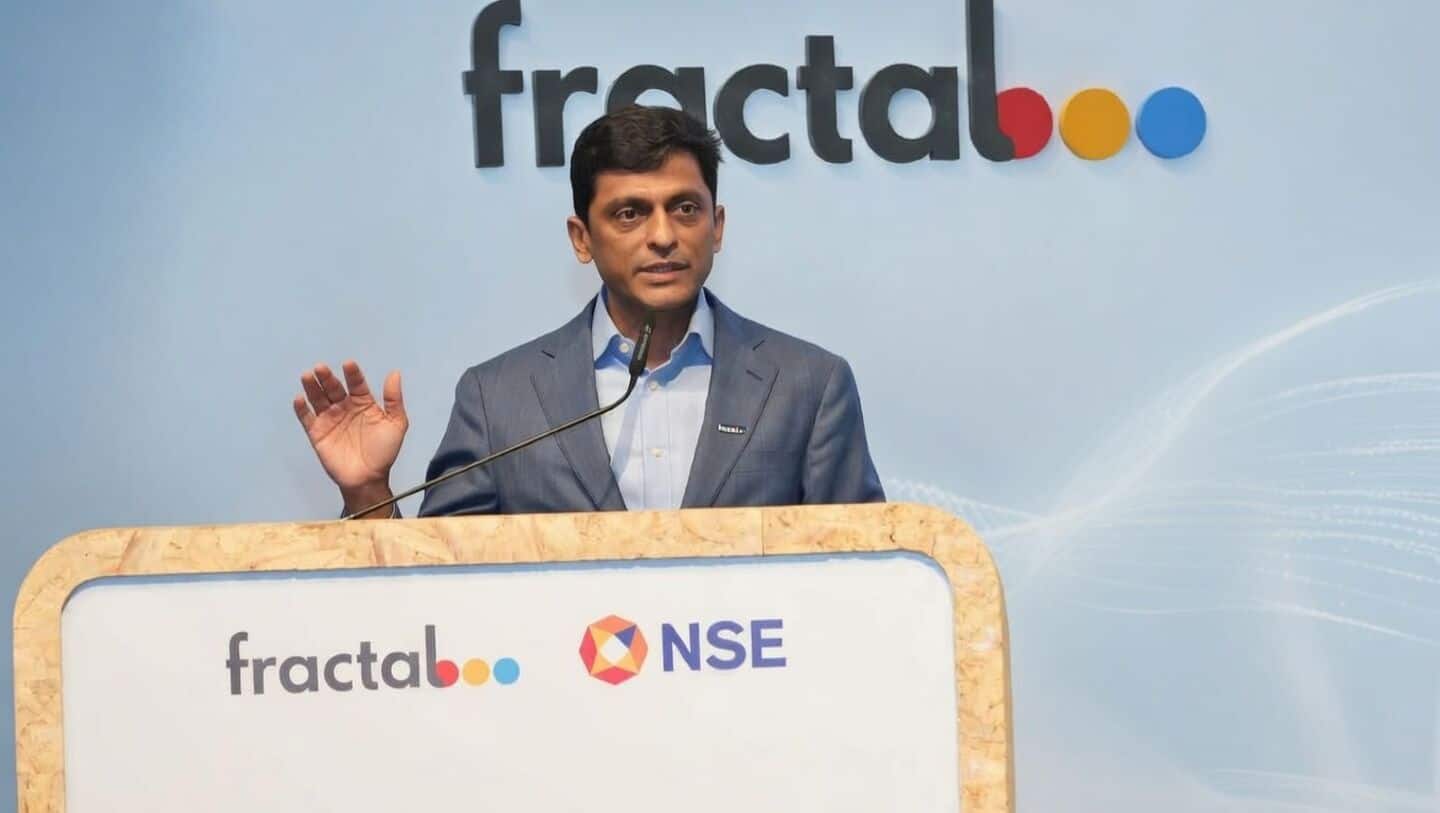 Fractal's stock bounces back after launch of AI model toolkit