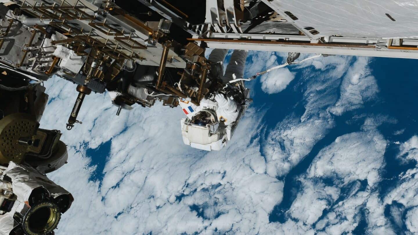 Sophie Adenot becomes 1st French woman in ISS spacewalk