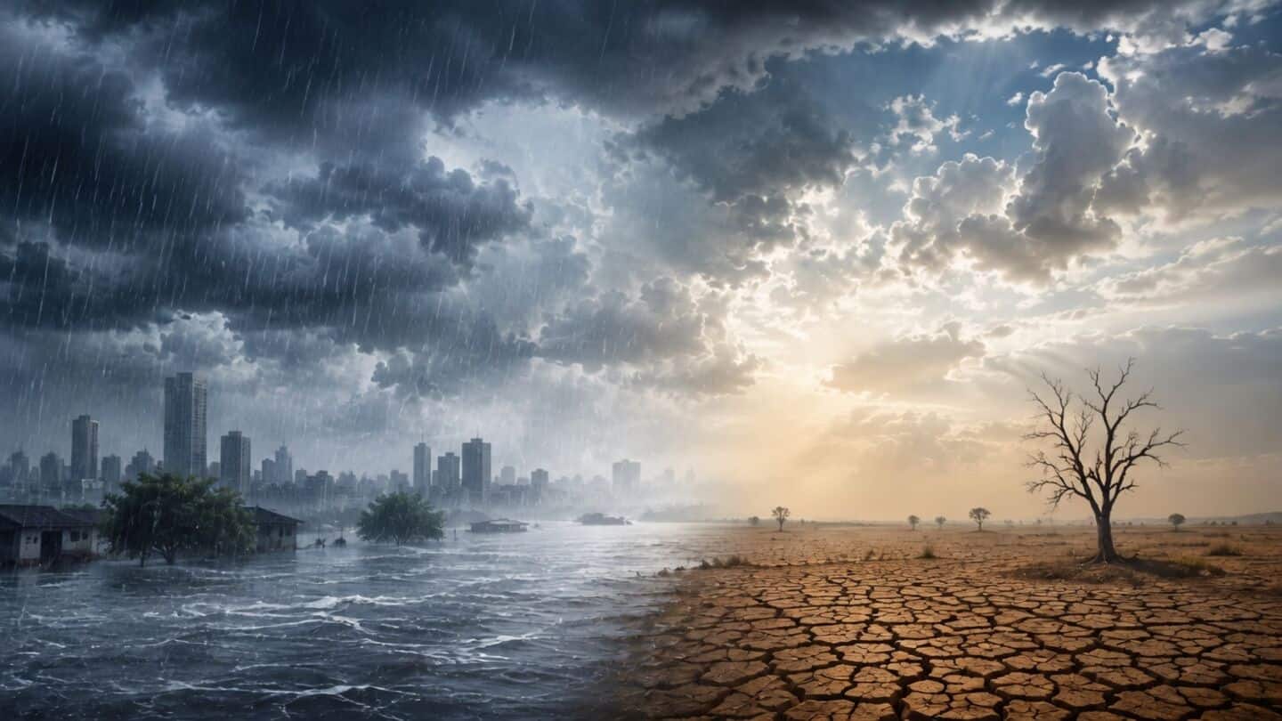 India Meteorological Department reports this year's monsoon 13.8% below normal