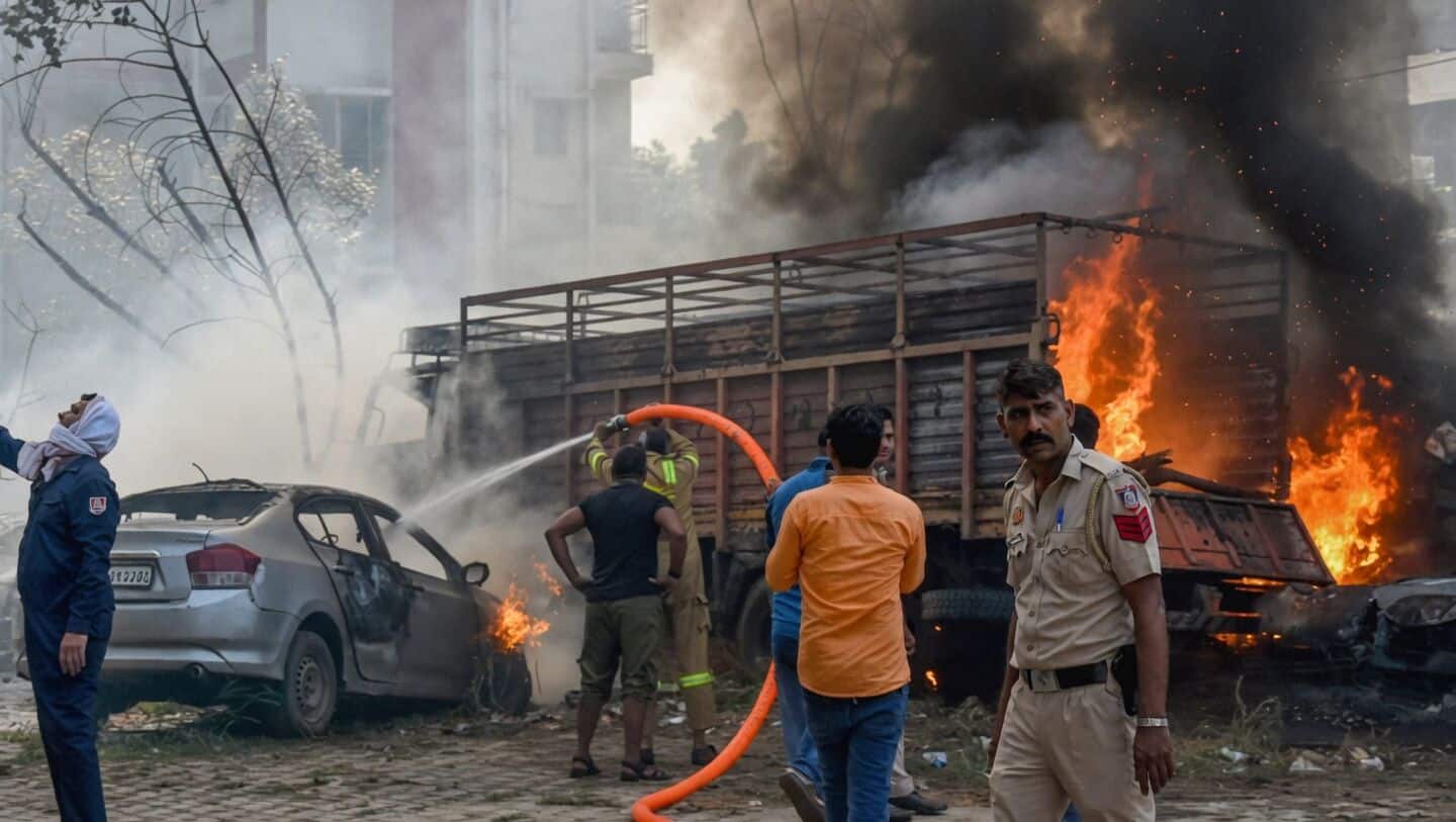 Four Delhi fires cause injuries, major blaze in Seelampur market