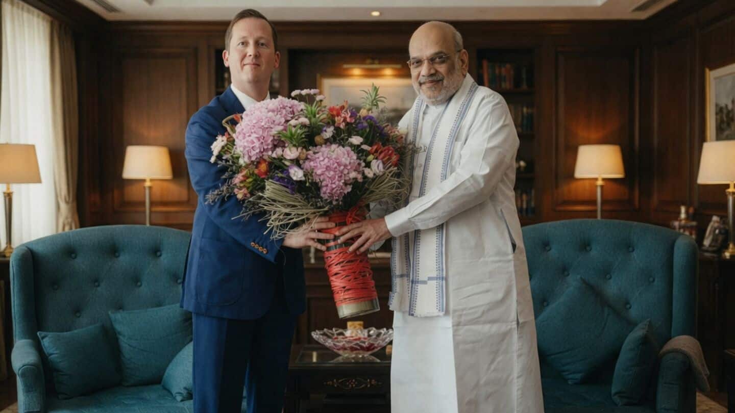 Amit Shah, US envoy Sergio Gor discuss terrorism and drugs