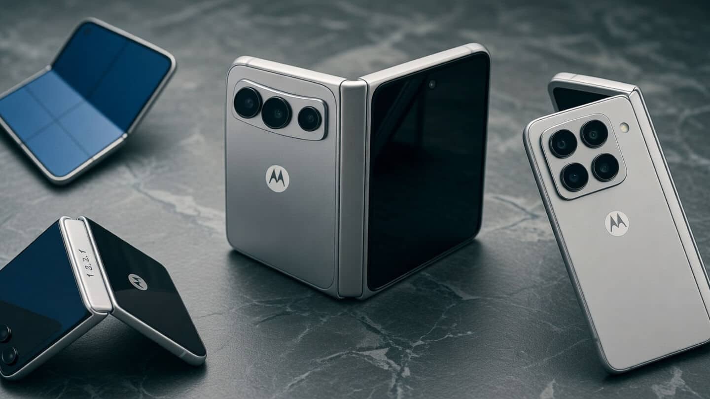 Motorola to launch compact Razr Flex foldable mid December 2026