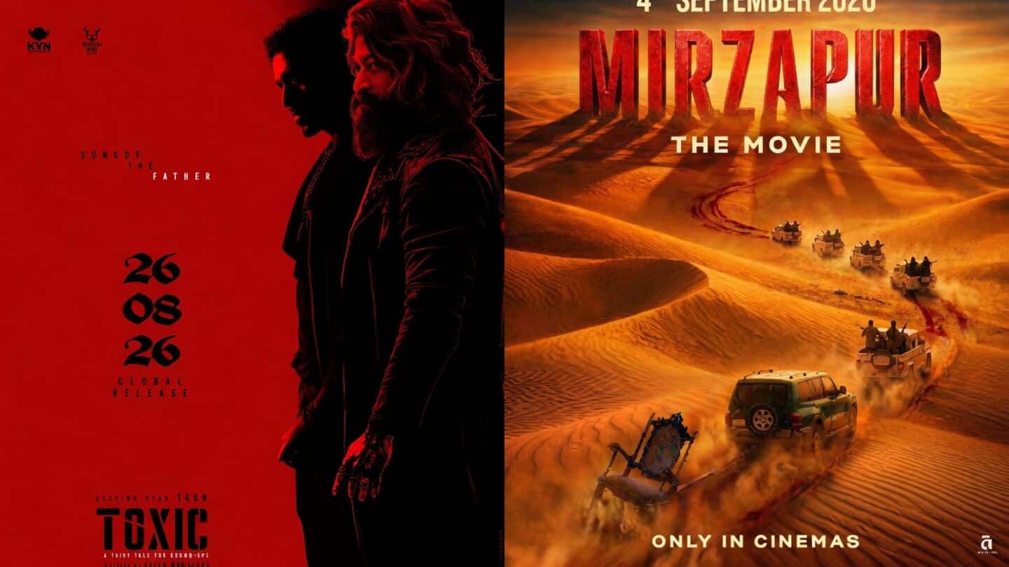 बॉक्स ऑफिस पर 'टॉक्सिक' और 'मिर्जापुर' का तूफान, क्या सिनेमाघरों में लौटेगी रौनक?