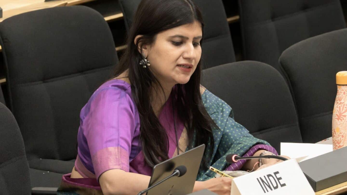 Anupama Singh accuses Pakistan of terrorism policy at UNHRC