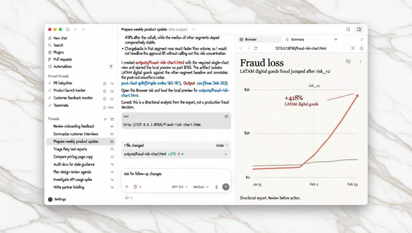 OpenAI upgrades Codex desktop to control macOS apps and webpages