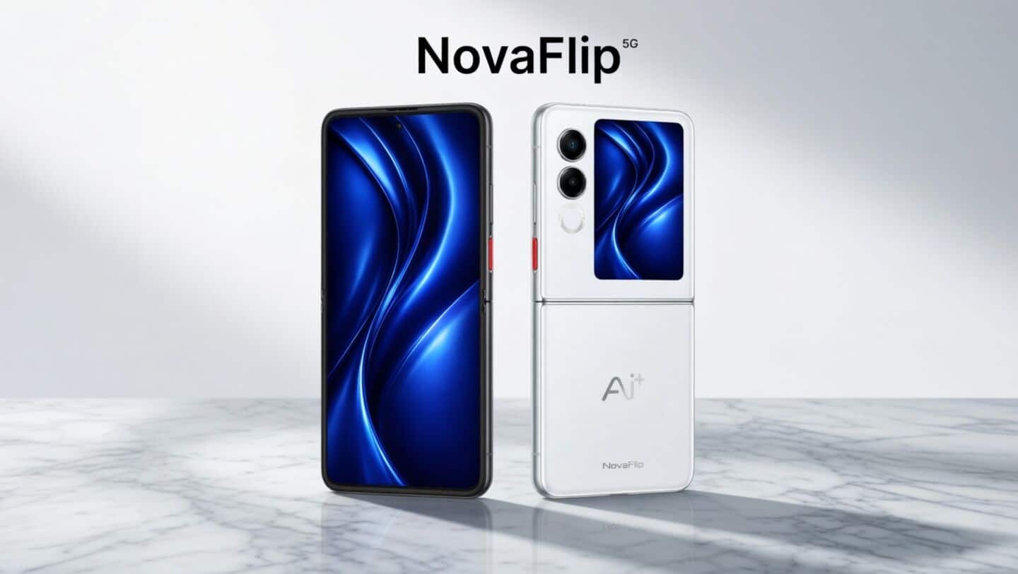 Ai+ launches NovaFlip 5G flip phone in India at ₹29,999