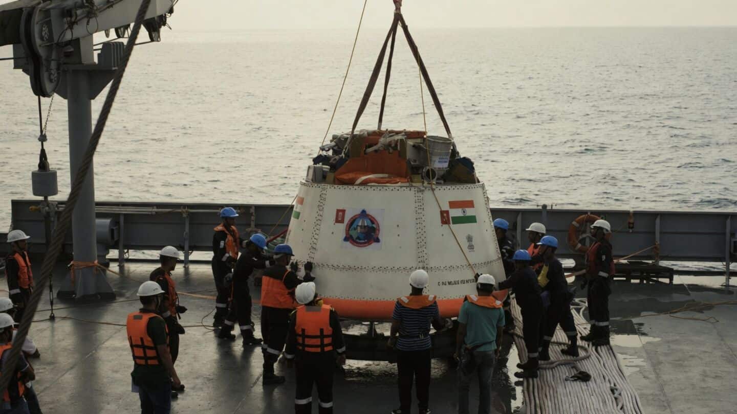 ISRO designs TPS to protect Gaganyaan astronauts during re-entry