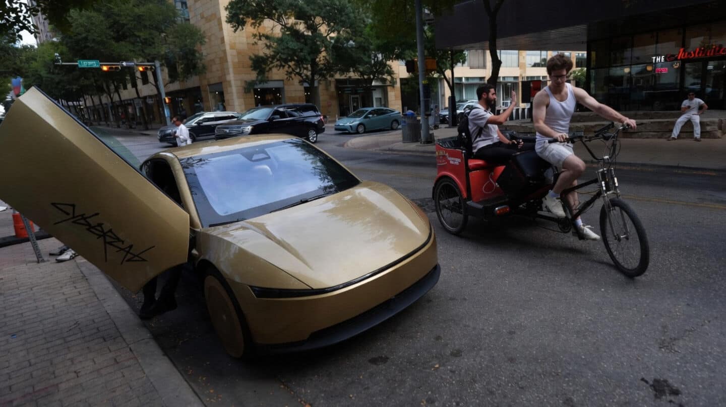 Tesla rolls out Cybercab in parts of Austin, driverless taxi