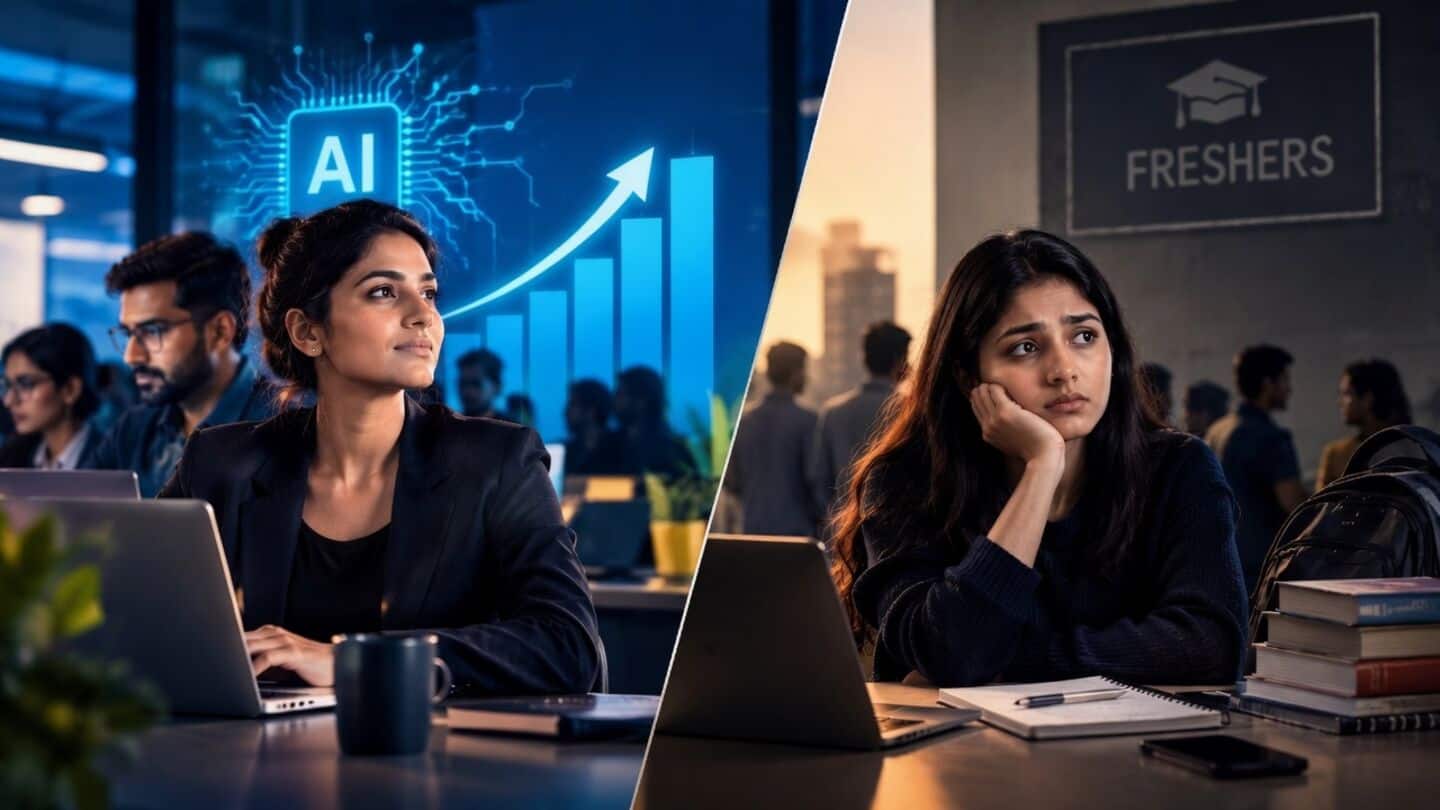 India white-collar hiring up 1% as AI roles jump 20%