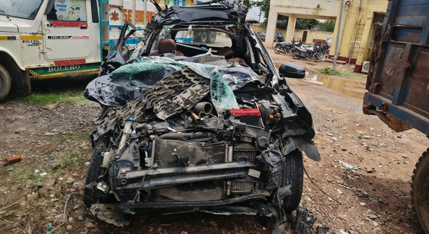 Car hits illegally parked truck on Delhi-Mumbai Expressway, 4 killed