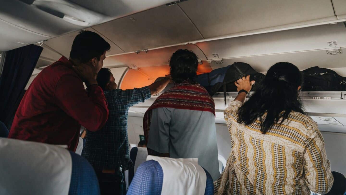 IndiGo flight diverts to Hyderabad after reported power bank fire