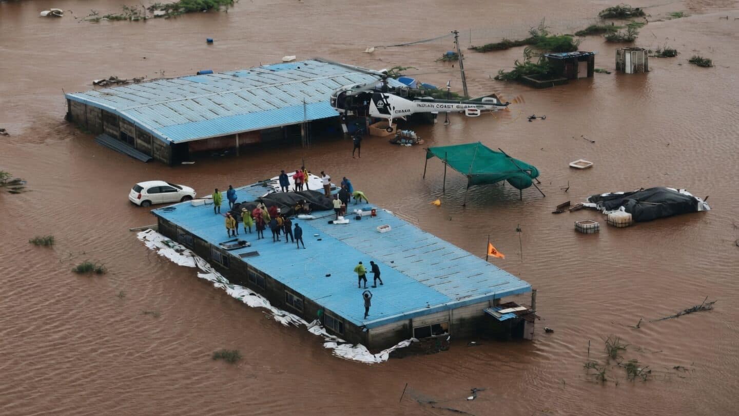 Indian Coast Guard rescues 170 in south Gujarat and Daman