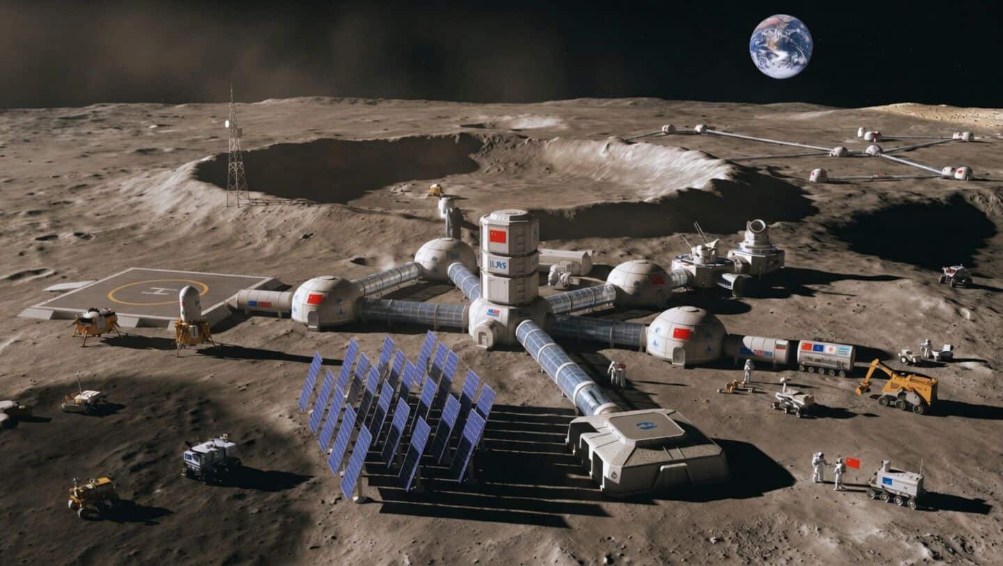 China, Russia, US pursue long-term bases at lunar south pole