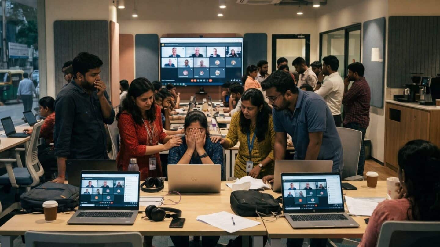 American financial firm fires 80 customer service staff in India